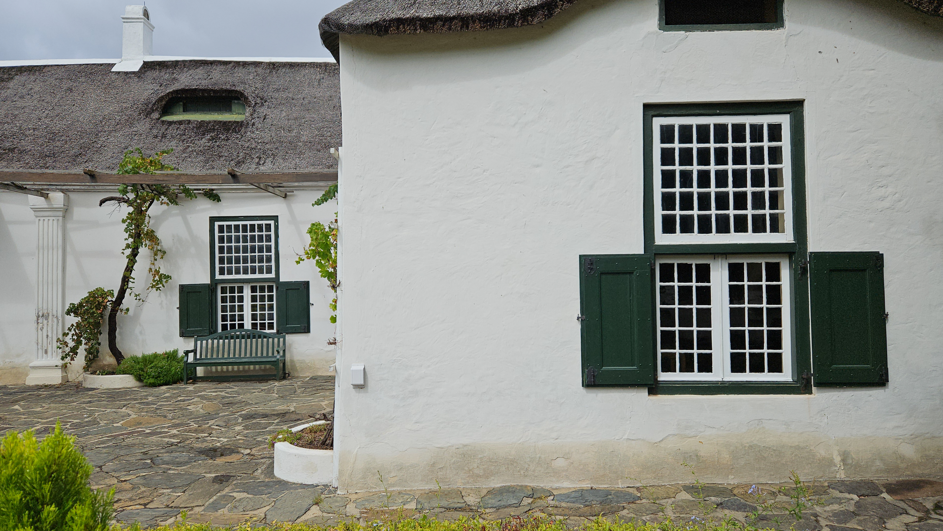 historisches Haus im Kapholländischen Stil