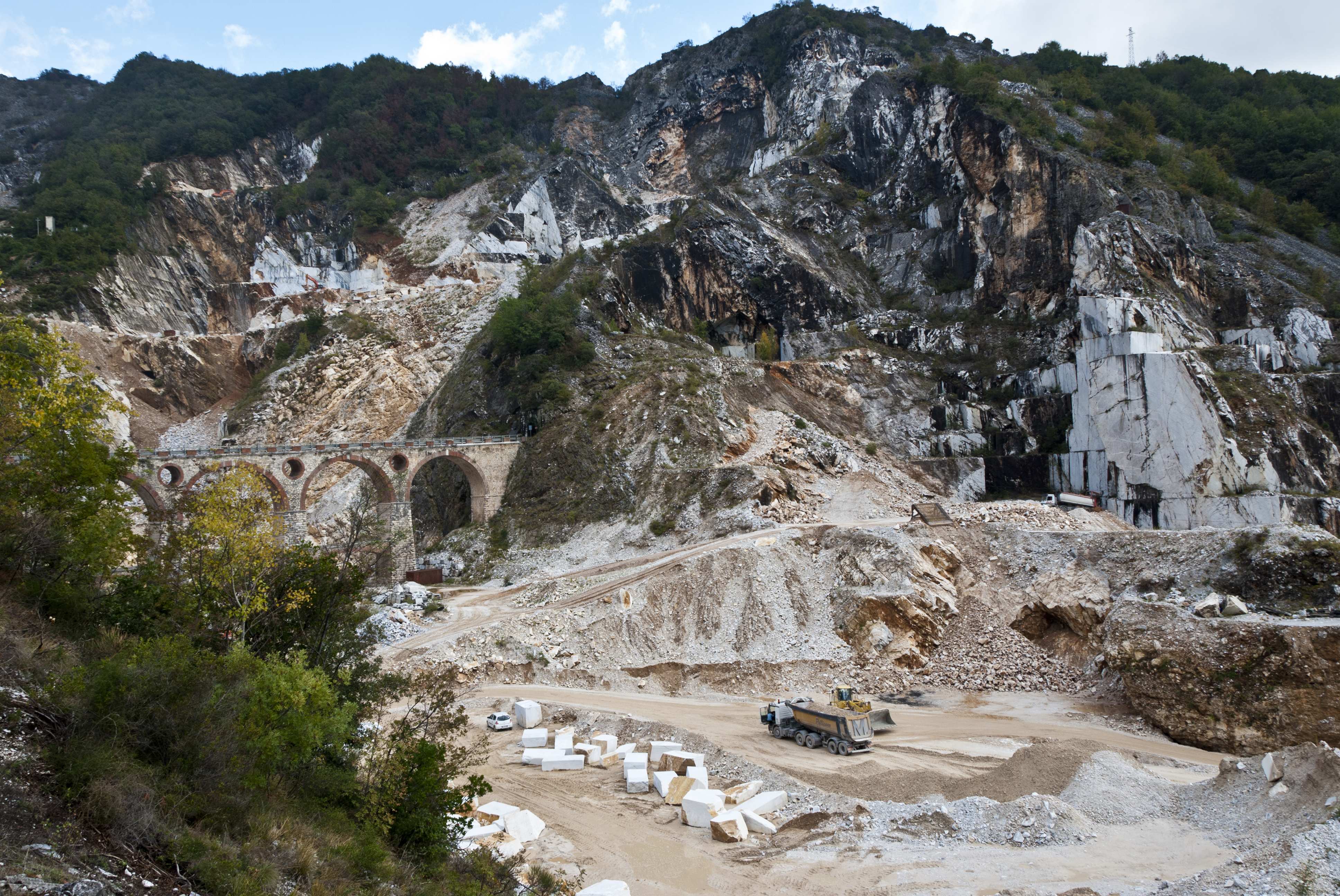 Steinbruch von Carrara