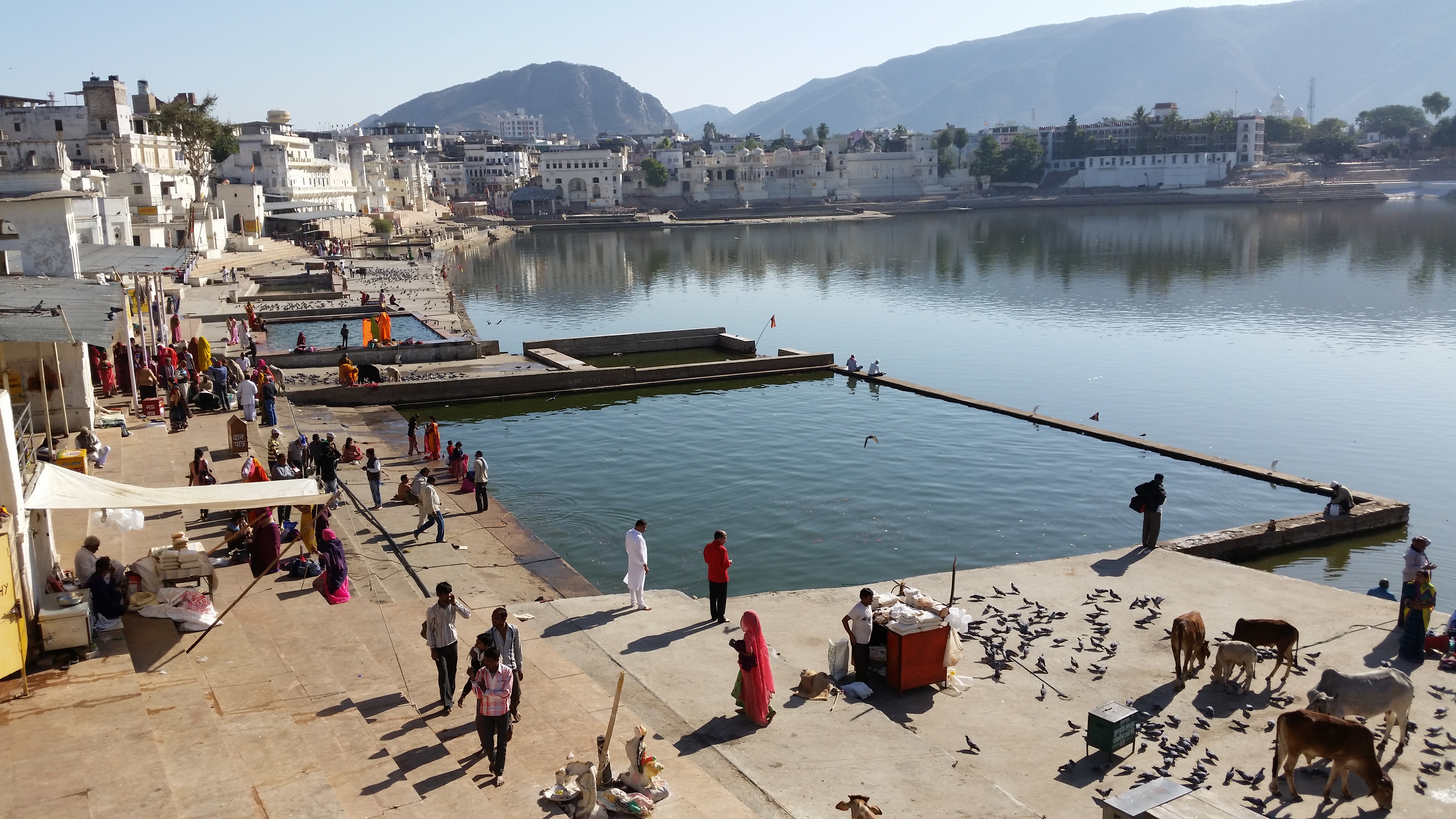 Ghats von Pushkar