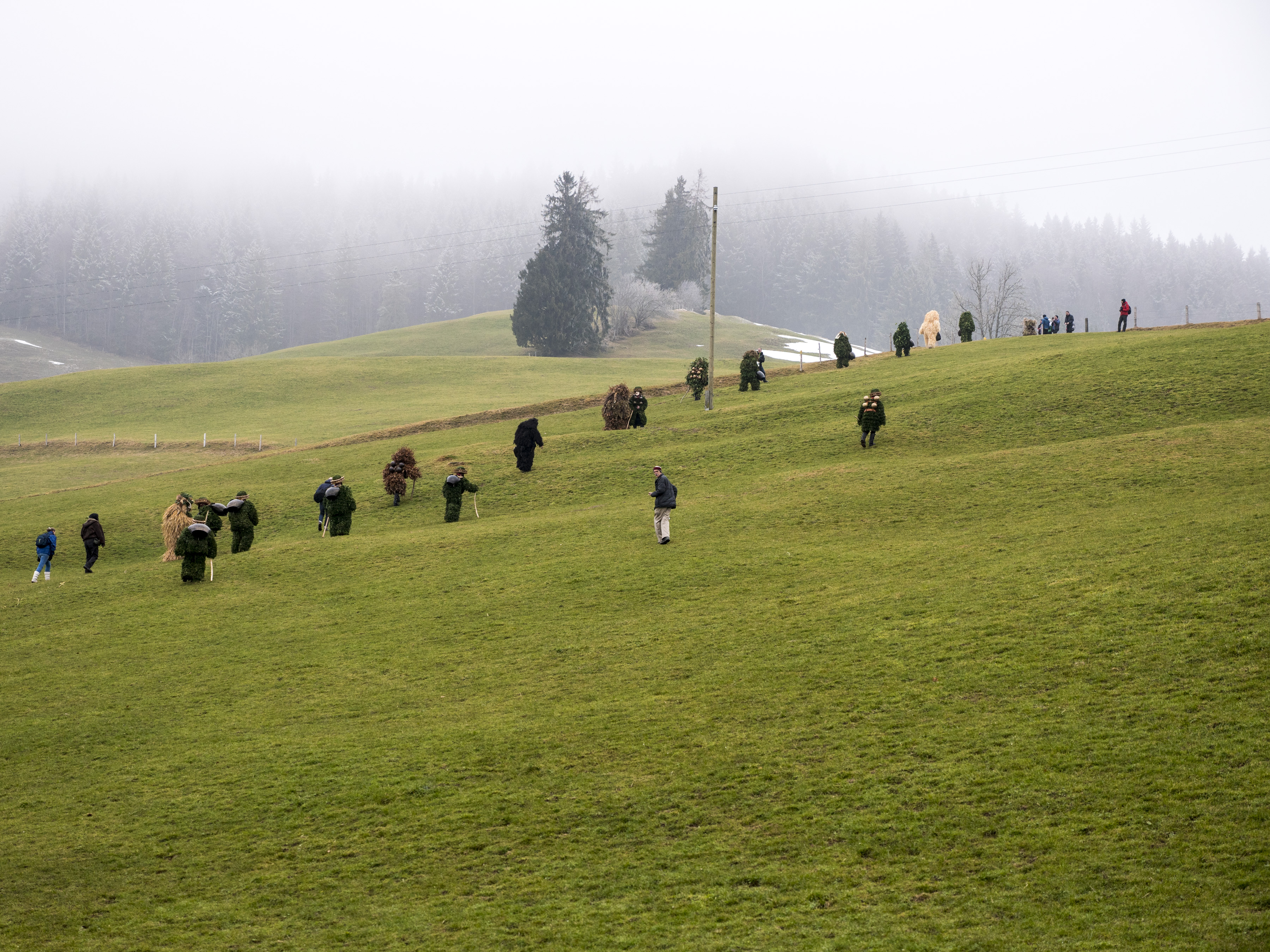 Schuppel unterwegs in Urnäsch