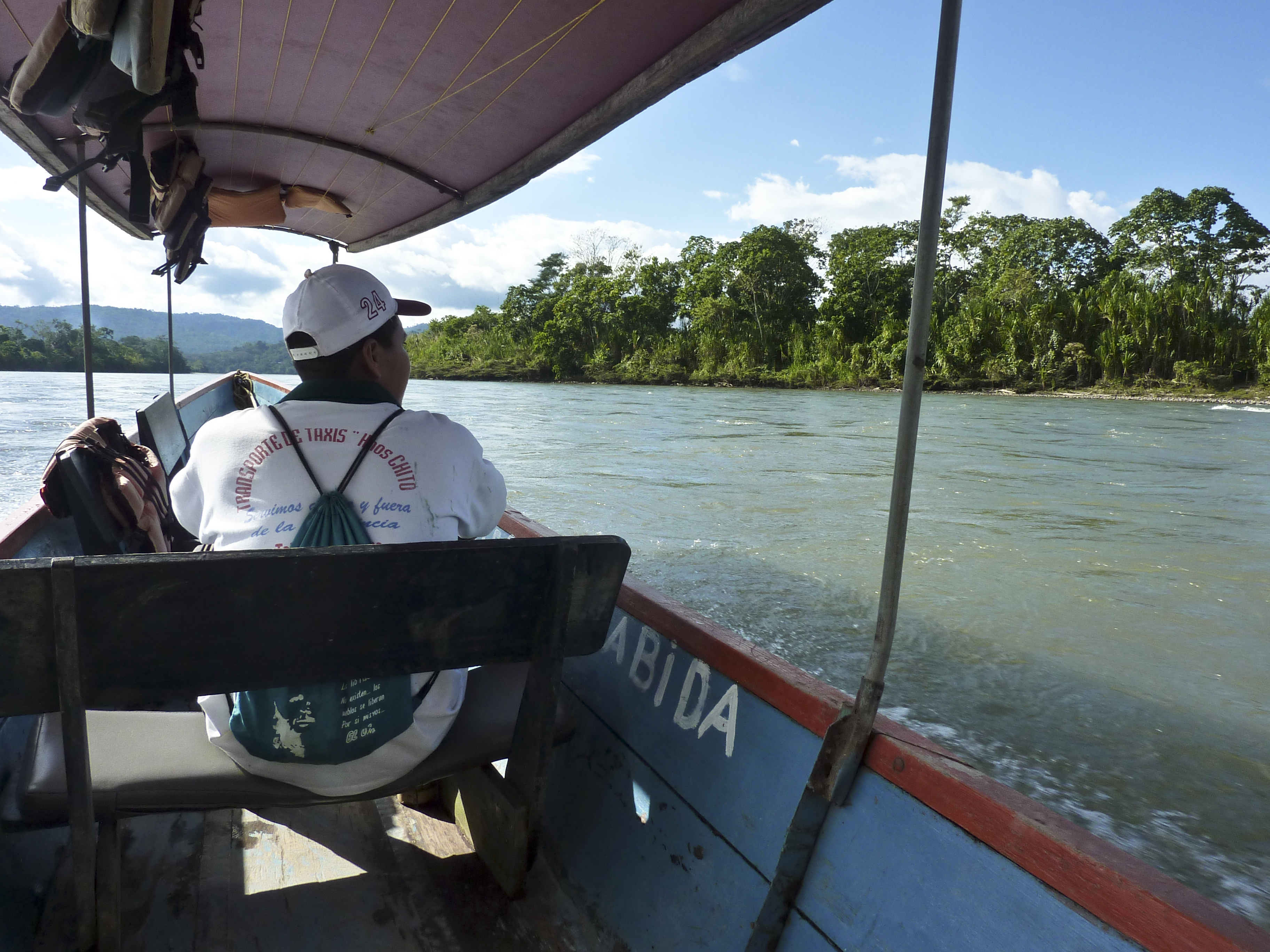 unterwegs auf dem Rio Napo