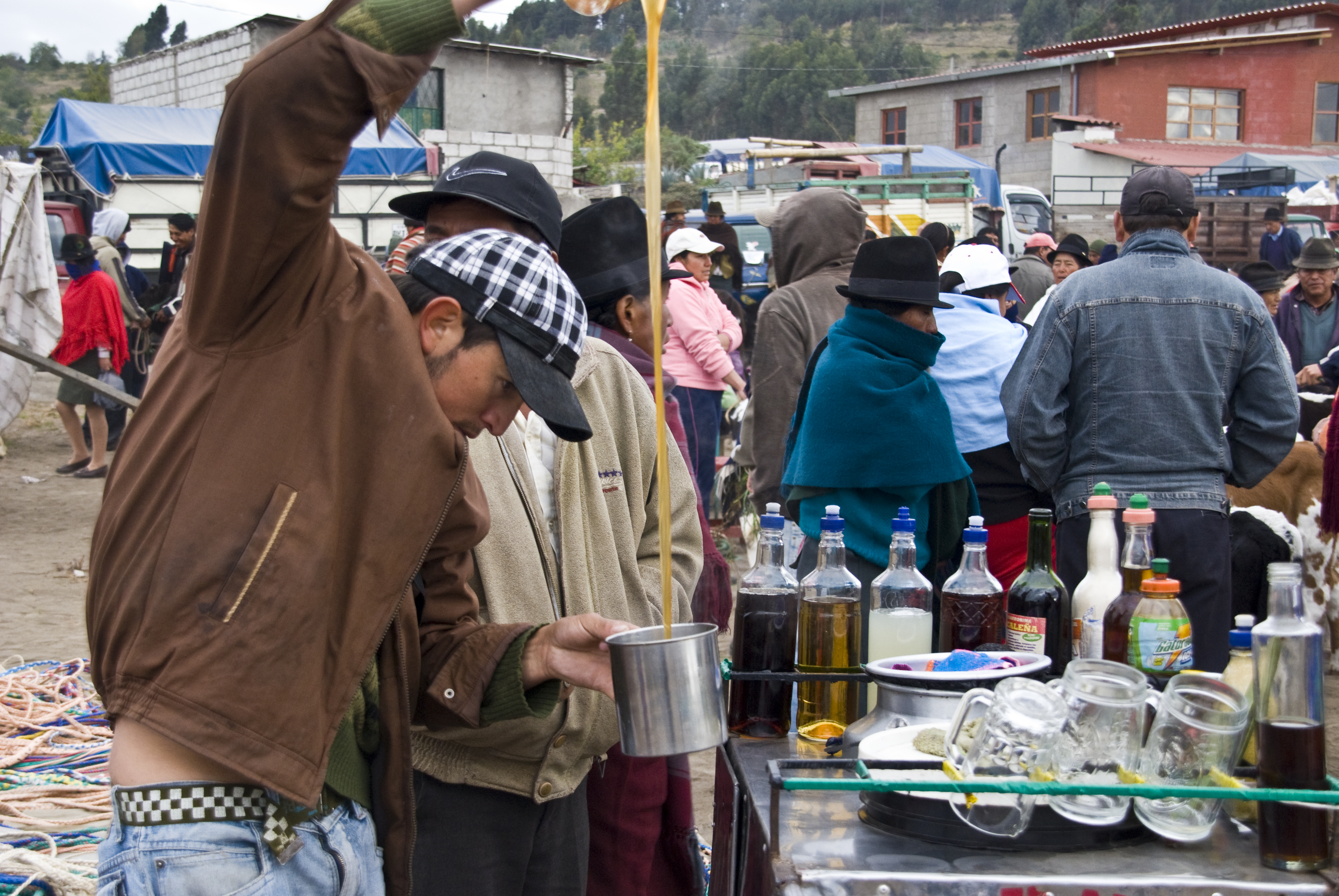Markt in Saquisili