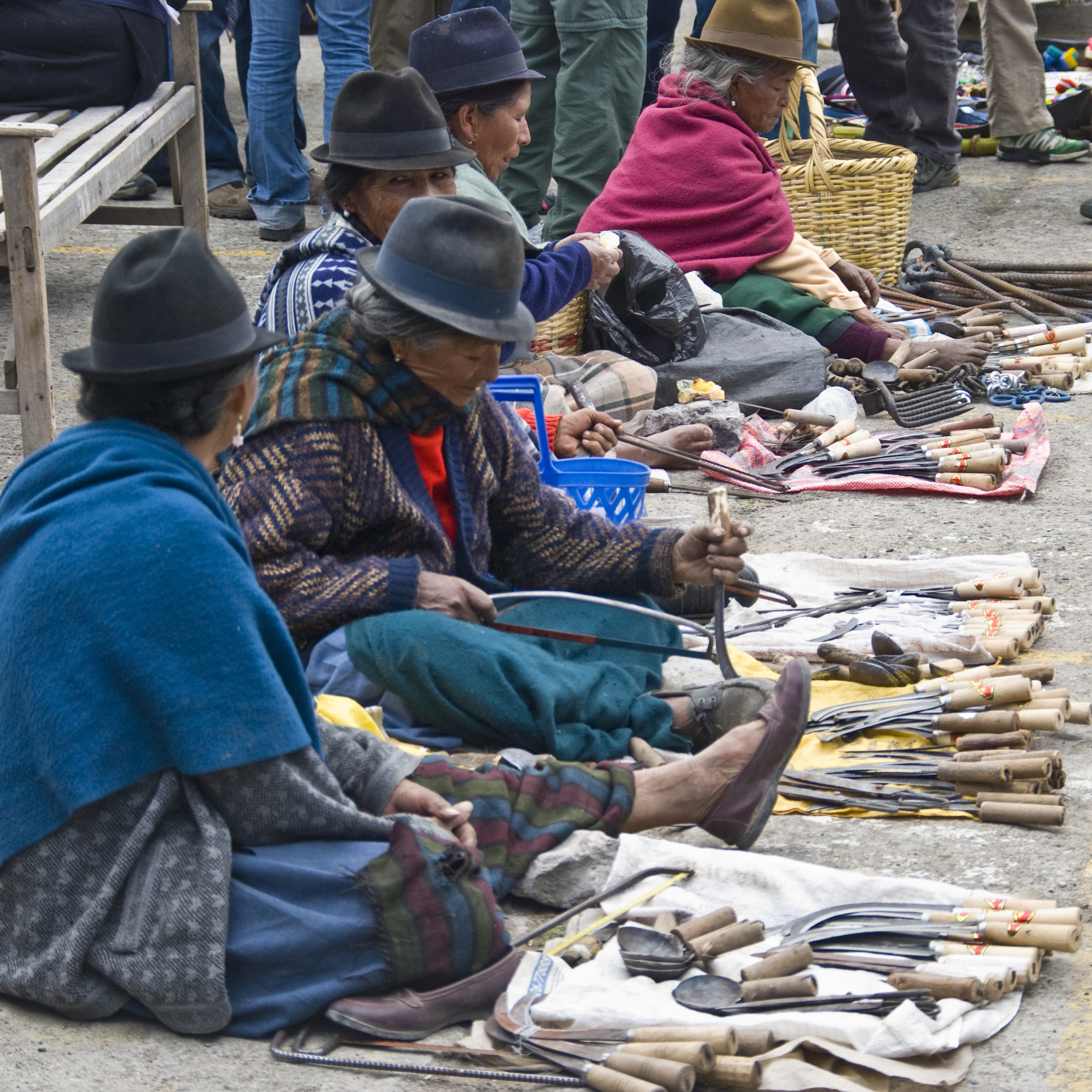Markt in Saquisili